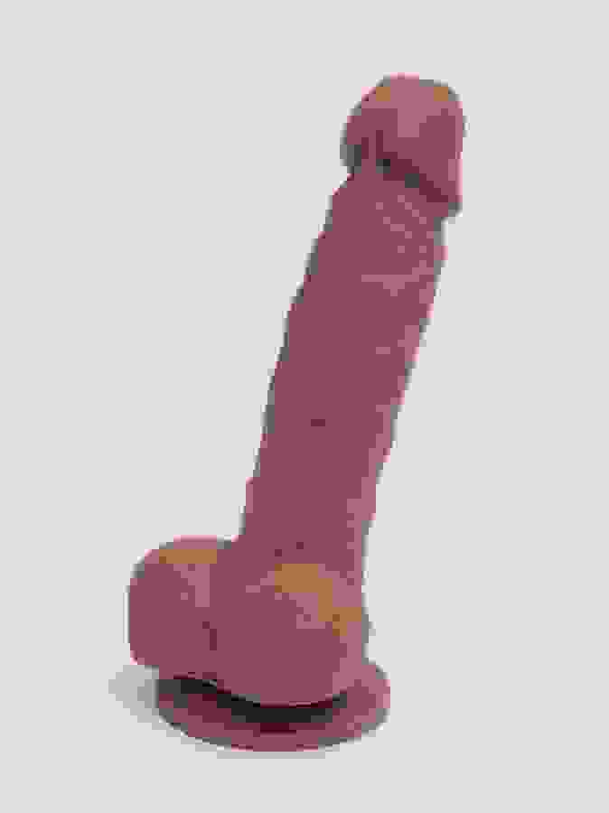 Lifelike Lover Luxe Realistic Silicone Dildo 6 Inch, Flesh Brown, hi-res
